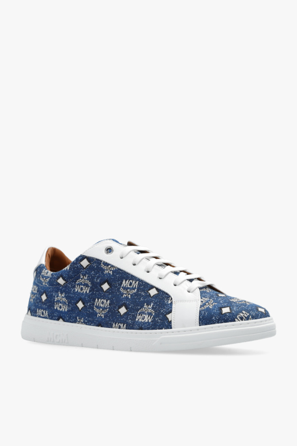 Mcm blue outlet shoes